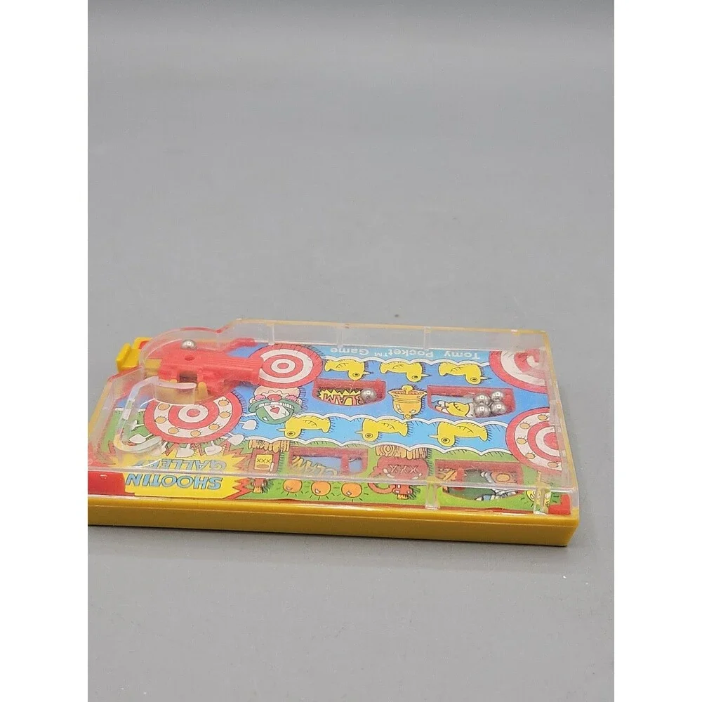 Vintage 1976 Tomy Pocket Shooting Gallery Game, Fair Game, Handheld